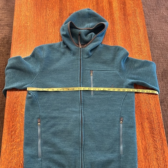 PRANA FLEECE HOODED JACKET HOODIE WOMEN'S MEDIUM - Picture 9 of 11
